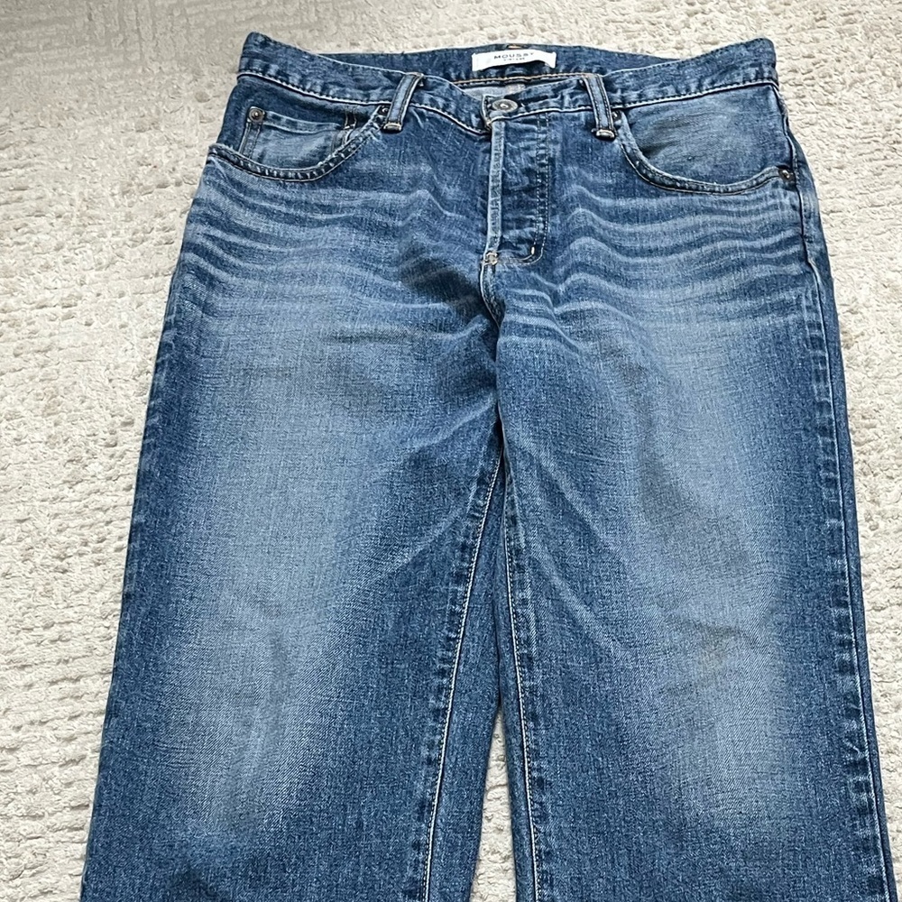 Moussy Classic Wide-Leg Blue Jeans fits more like a size 26/27 - Picture 3 of 12